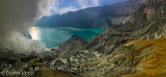 Kratersee Vulkan Ijen 